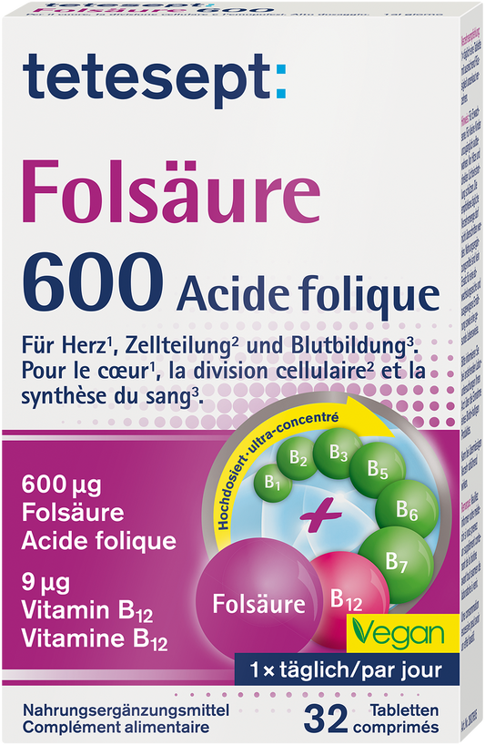 tetesept Folsäure 600