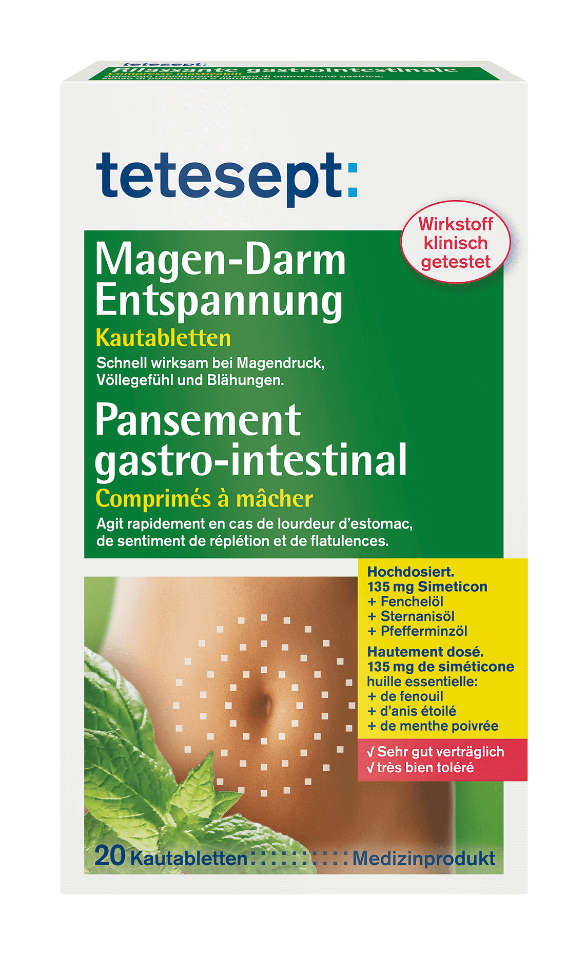 tetesept Magen Darm Entspannung Kautabletten 300dpi
