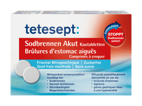 Sodbrennen Akut Kautabletten