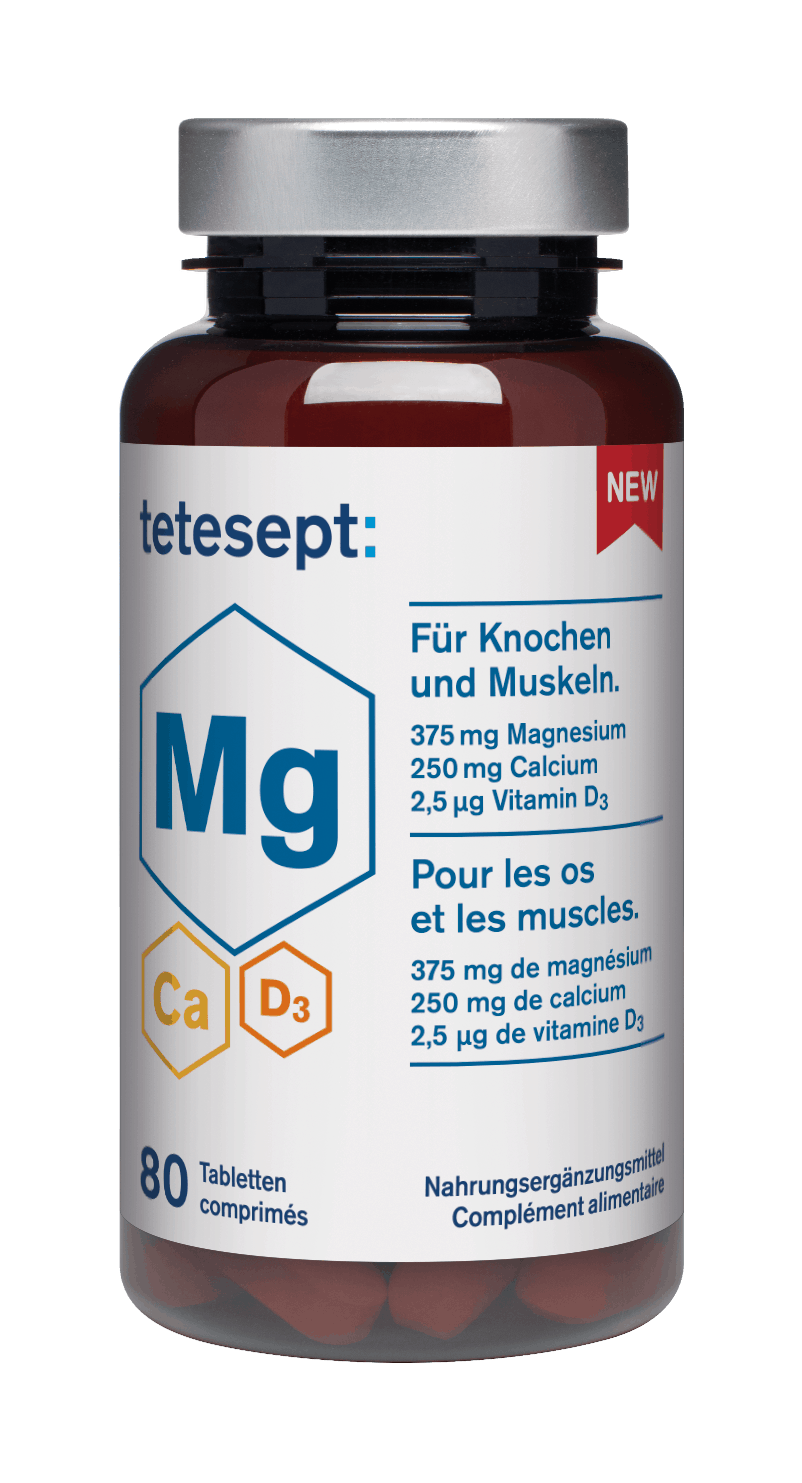 tetesept Magnesium 375 Calcium + D3 Grosspackung