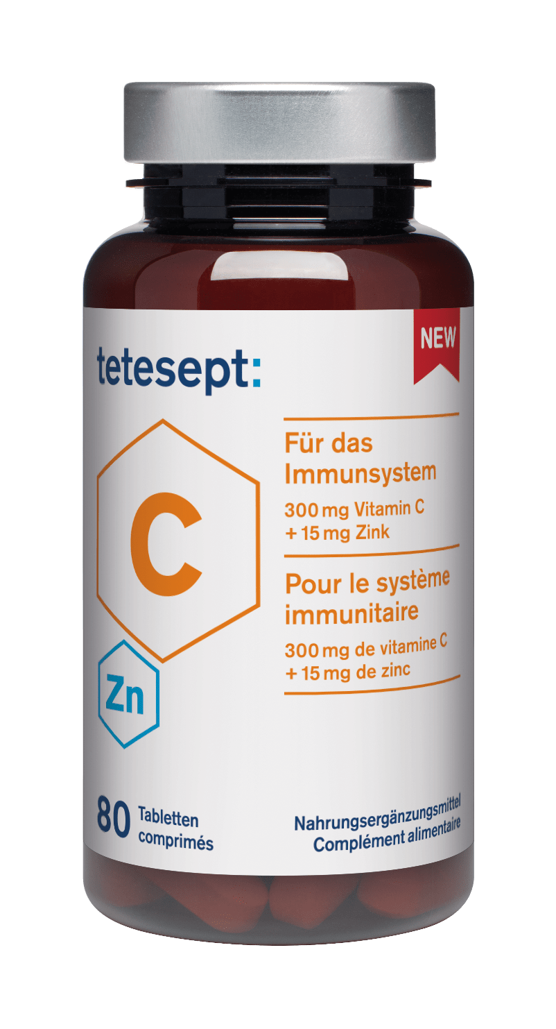 tetesept Vitamin C + Zink Grosspackung