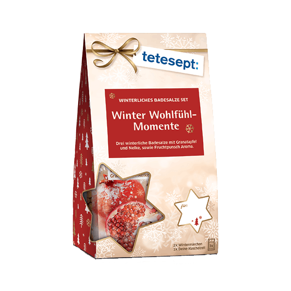 tetesept Winter Wohlfühl-Momente Geschenkset 3x60g