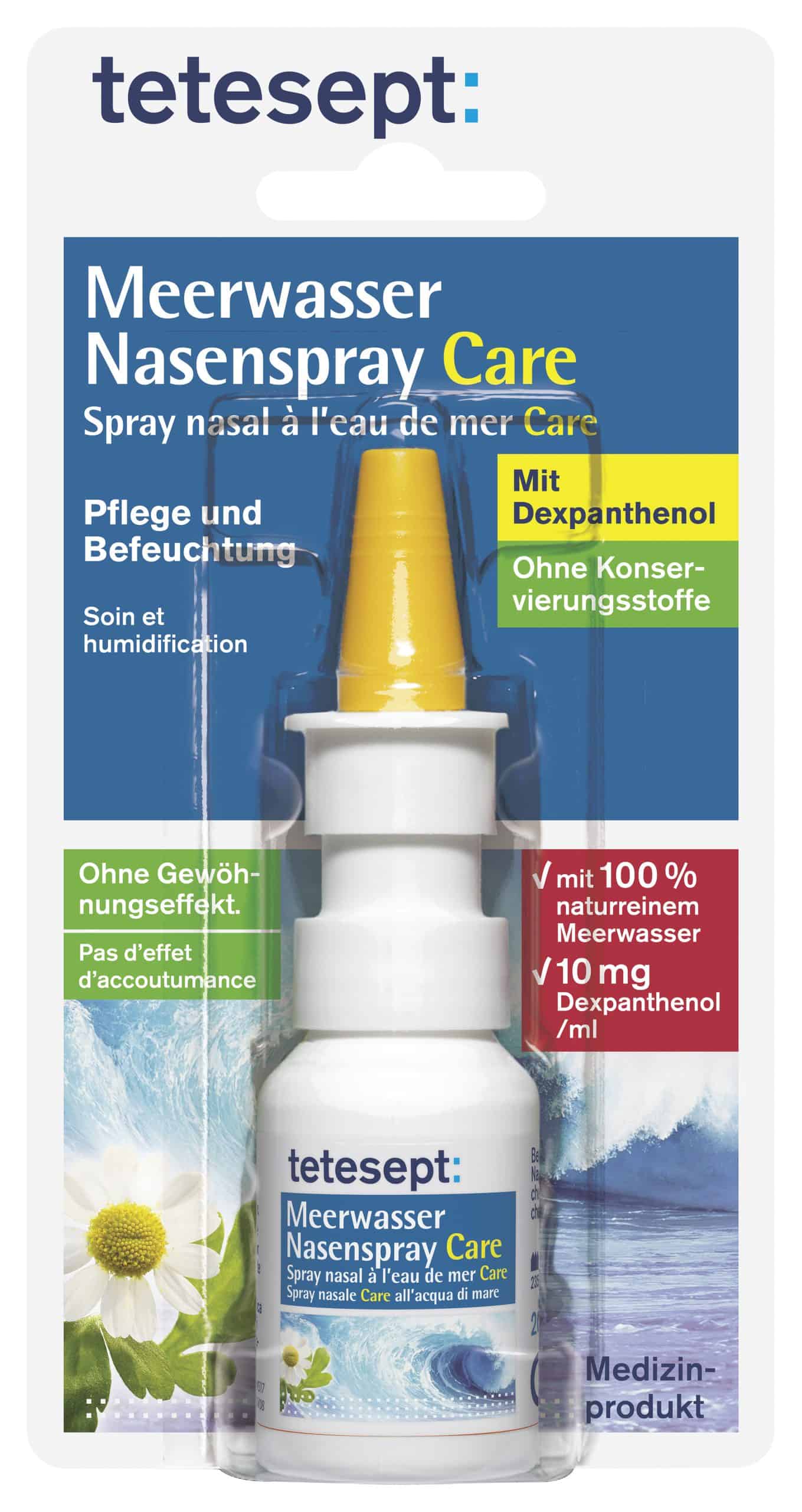 tetesept Meerwasser Nasenspray Care