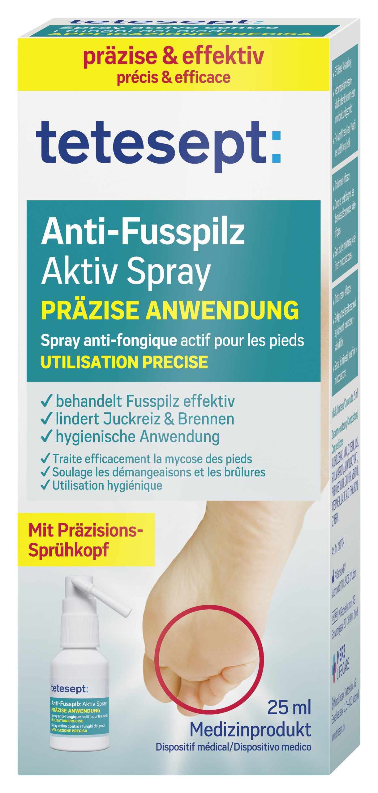 tetesept Anti-Fusspilz Sprühlösung