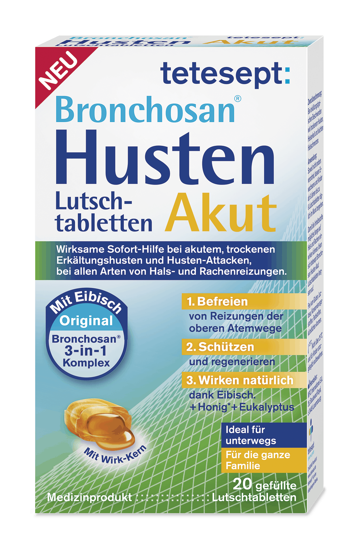 tetesept Bronchosan Husten Akut Lutschtabletten