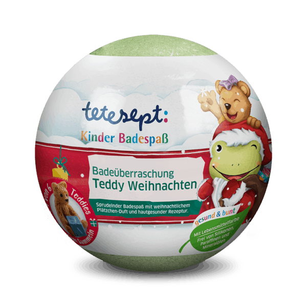 Kinder Badespaß Badeüberraschung Teddy Weihnachten