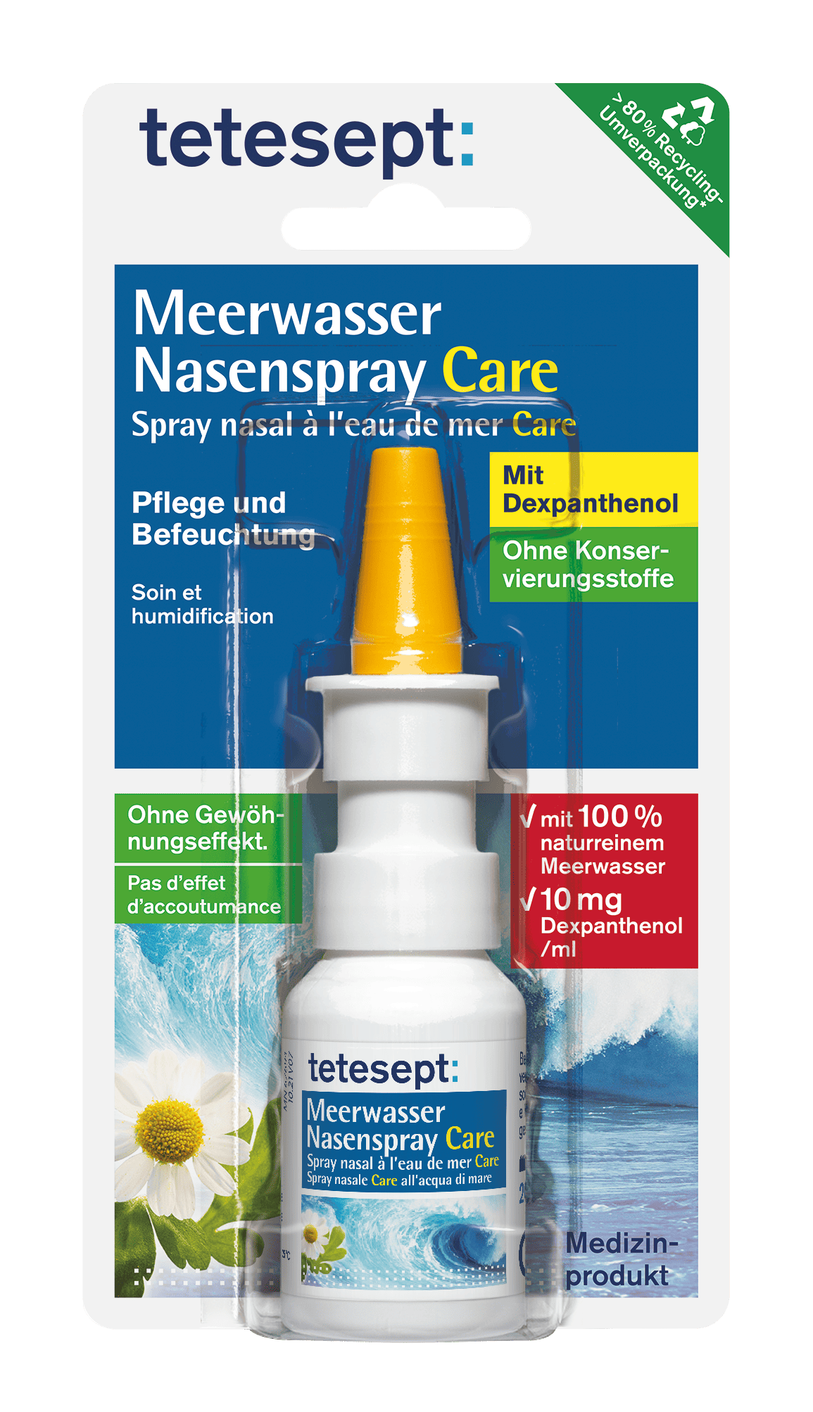 tetesept Meerwasser Nasenspray Care