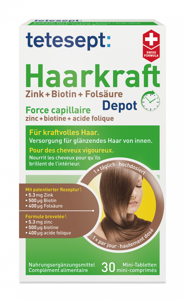 tetesept Haarkraft Depot 30 Mini Tabletten 300spi