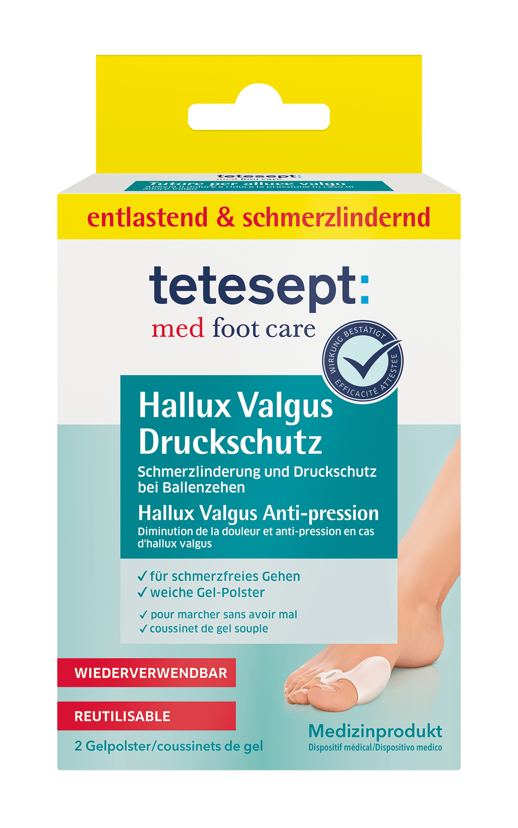 tetesept Hallux Valgus Druckschutz