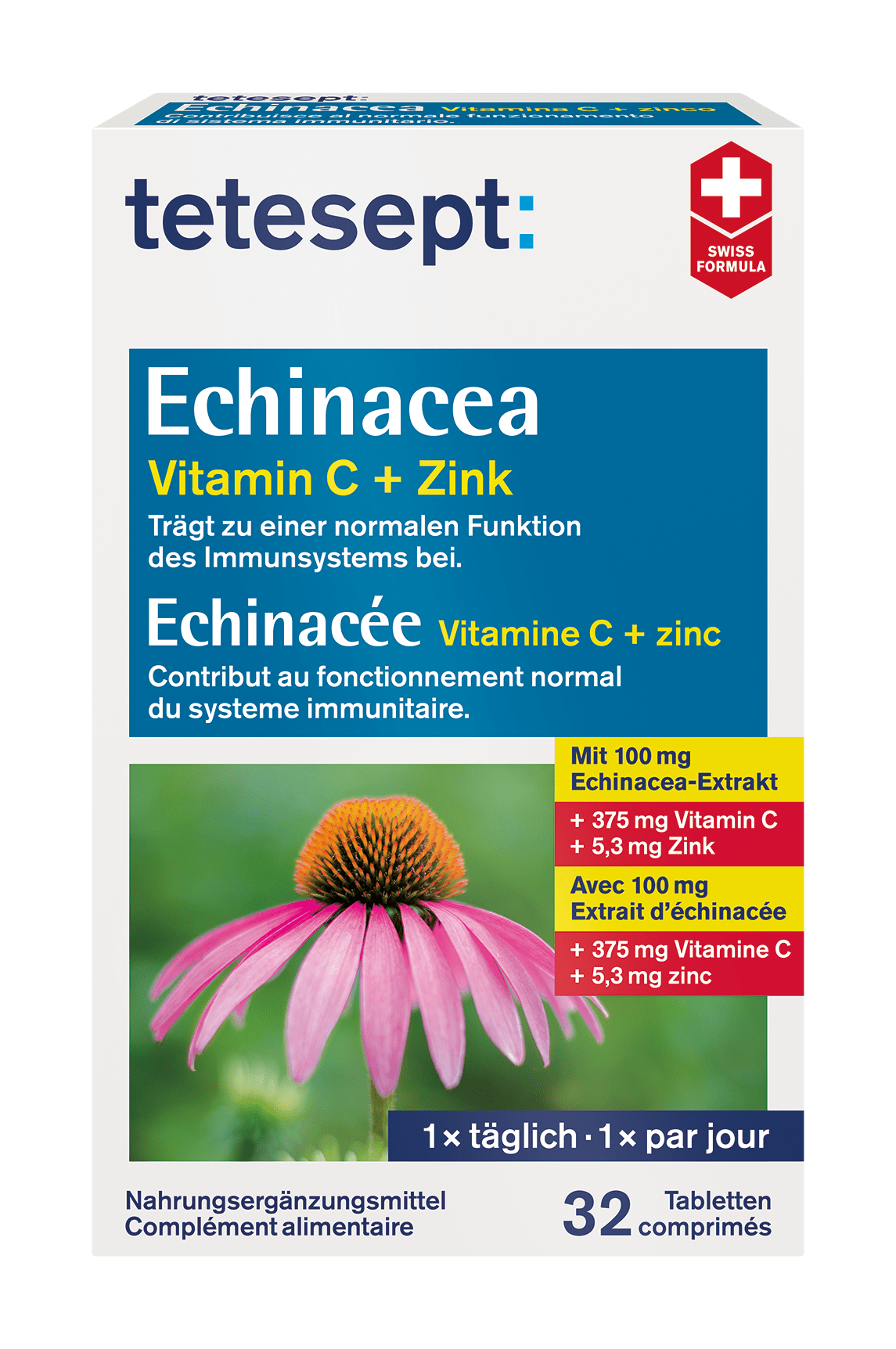 tetesept Echinacea Vitamin C + Zink