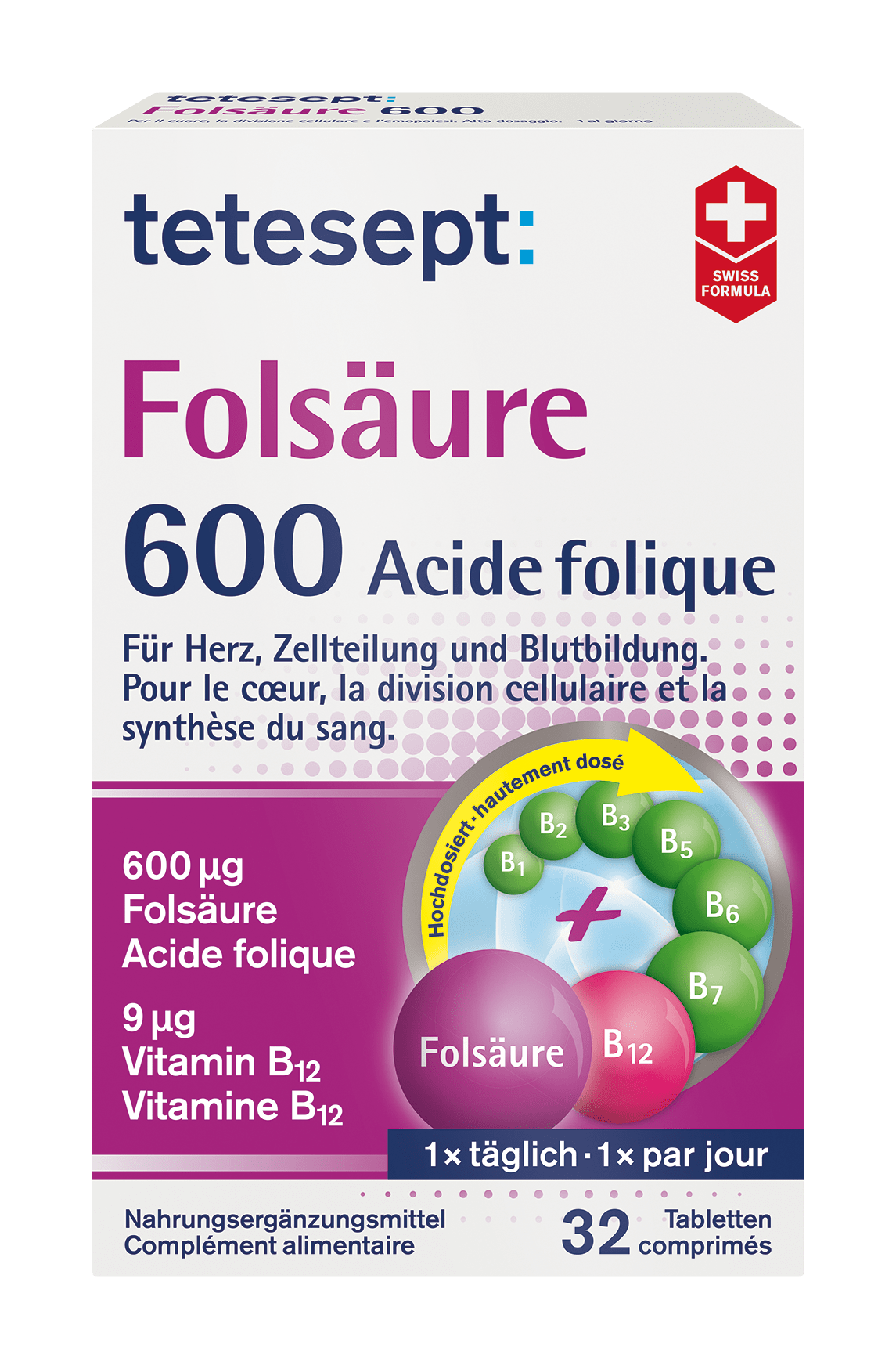 tetesept Folsäure 600