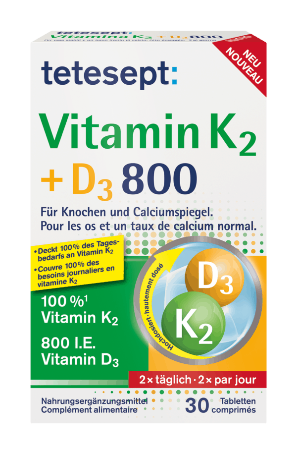 Vitamin K2 + D3 800