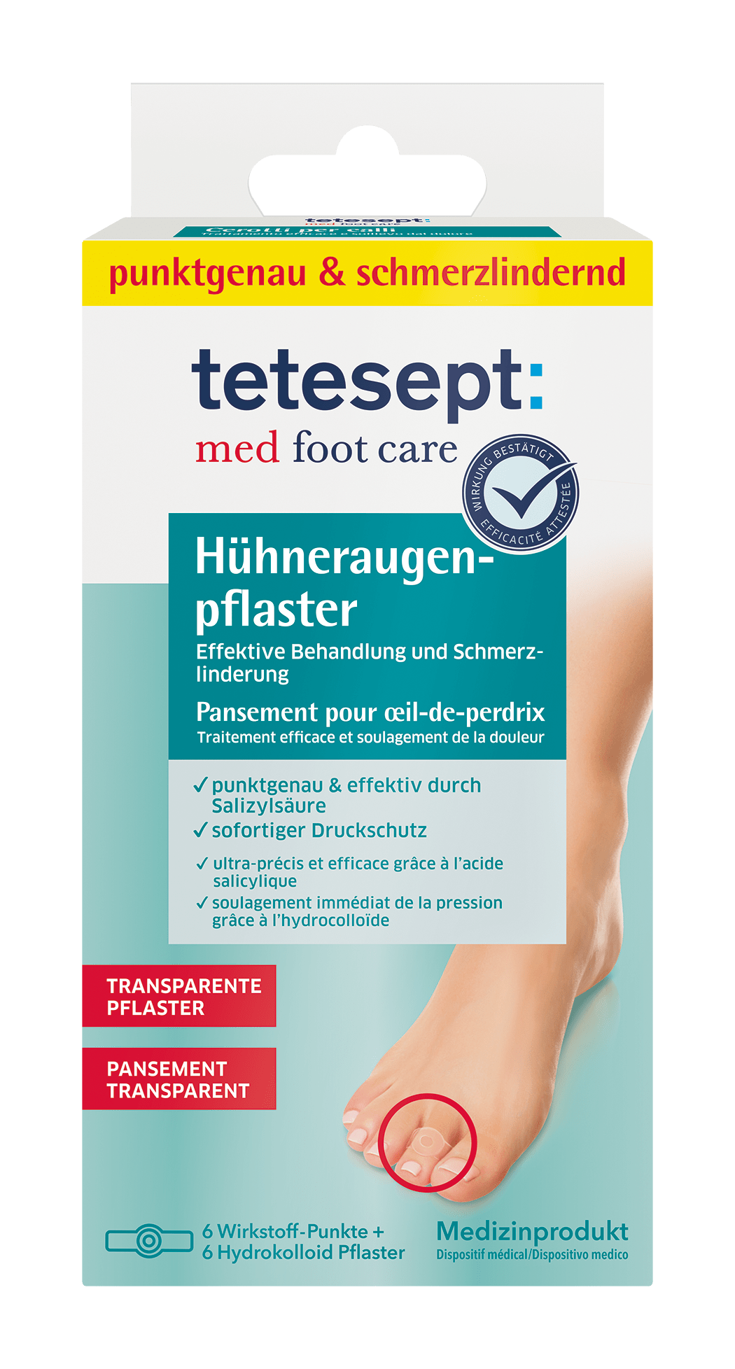 tetesept Hühneraugenpflaster