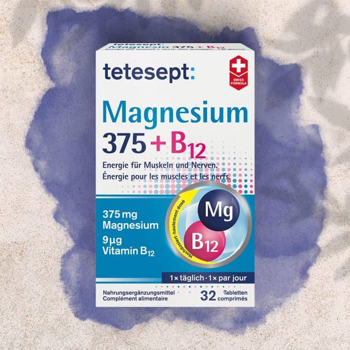 Magnesium 375 + B12 Tabletten
