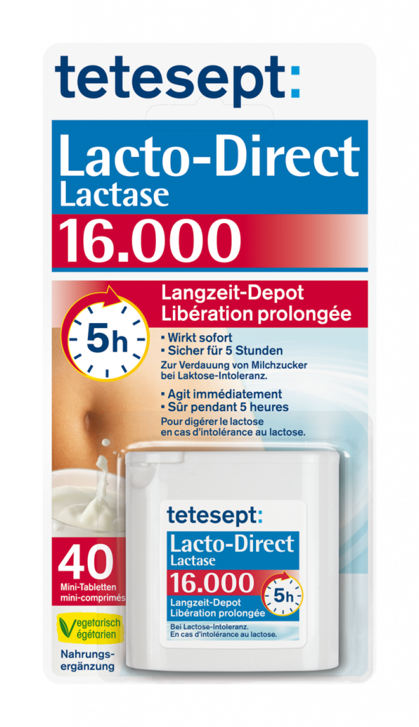 tetesept Lacto-Direct Langzeit Laktase 16’000