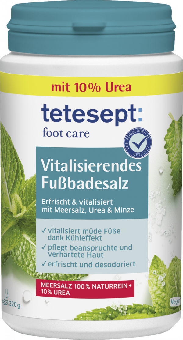 Vitalisierendes Fussbadesalz