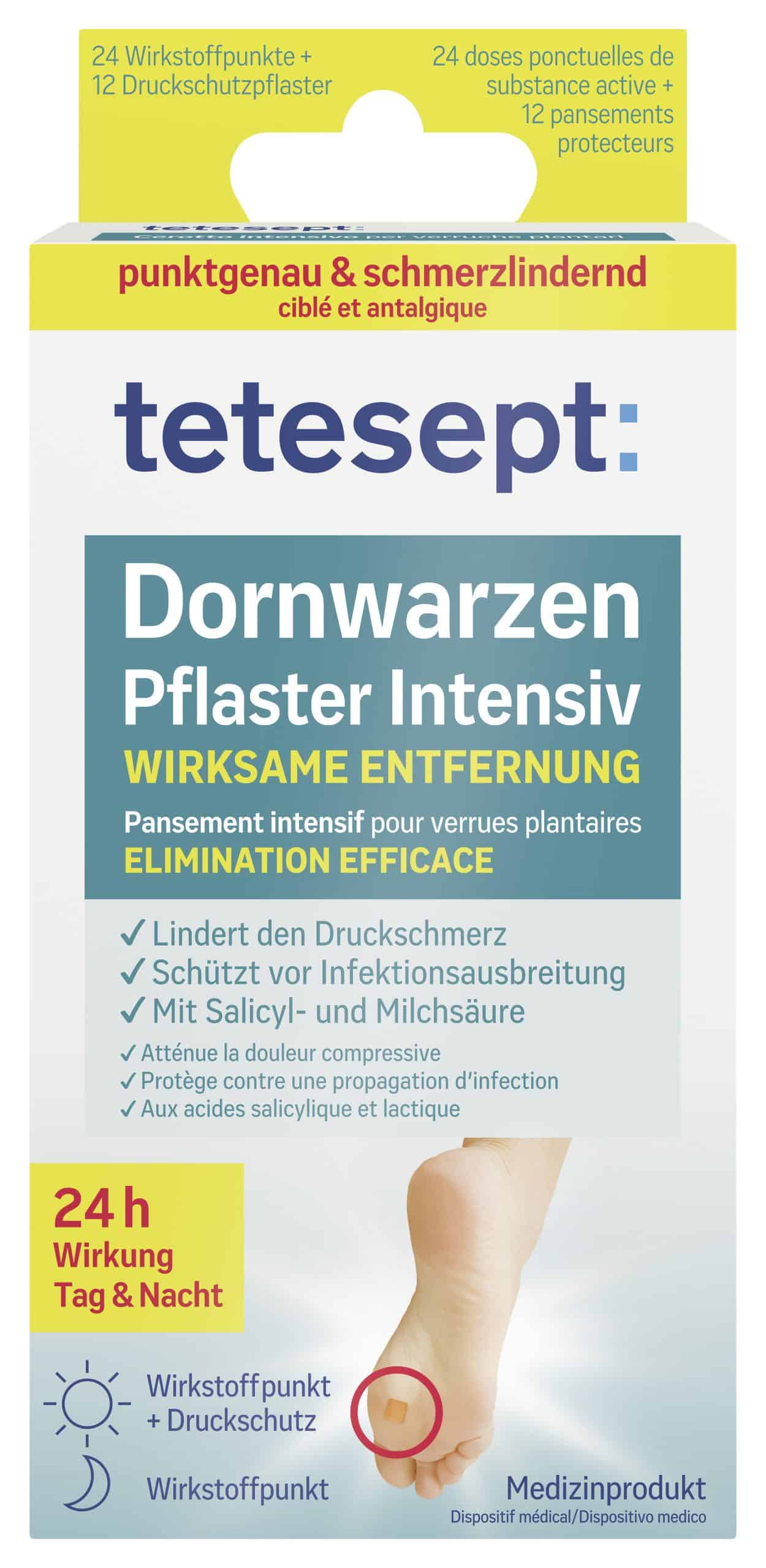 tetesept Dornwarzenpflaster intensiv