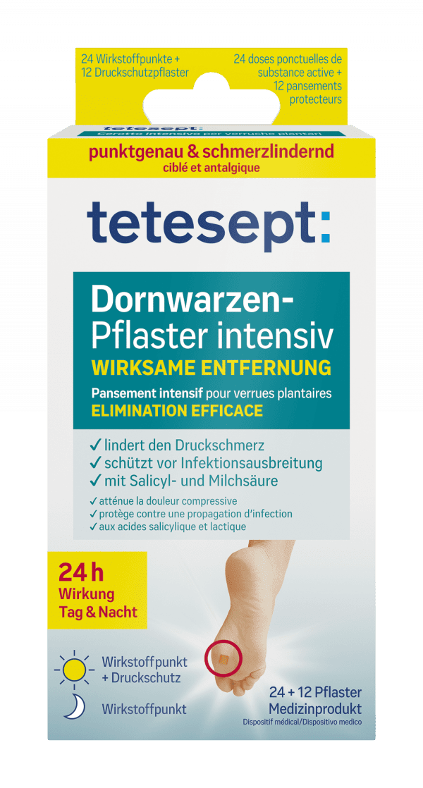 tetesept Dornwarzen Pflaster intensiv 300dpi