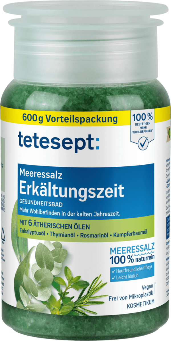 tetesept Badesalz Erkaeltungszeit DO 600g