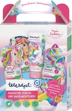 tetesept Kinder Badespass Mein Einhorn Mix-Geschenkset