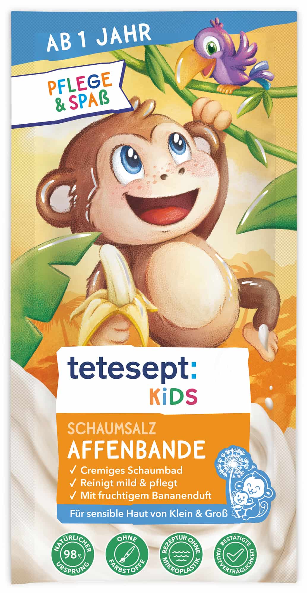 tetesept Kids Schaumsalz Affenbande