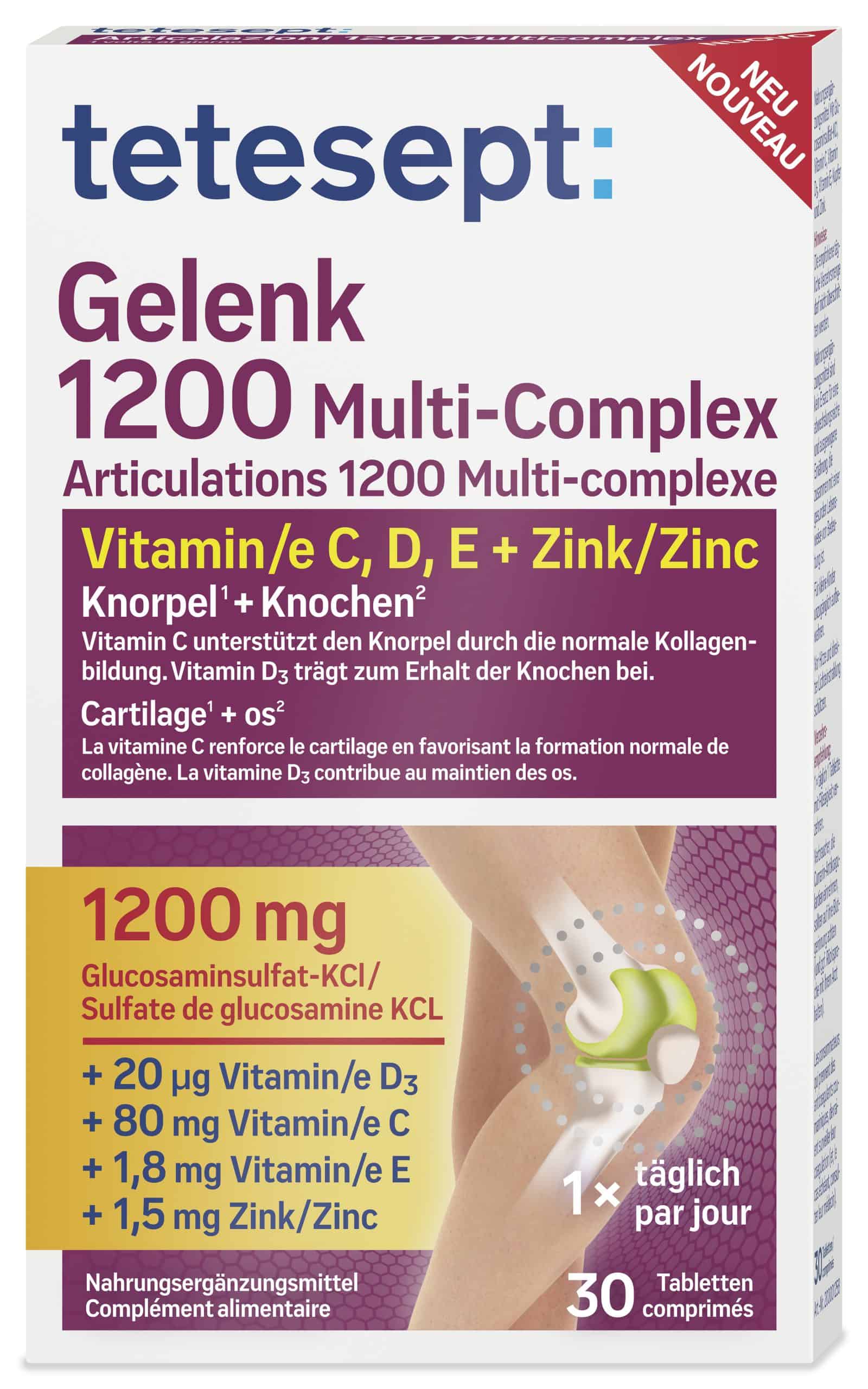 tetesept Gelenk 1200 Multi-Complex