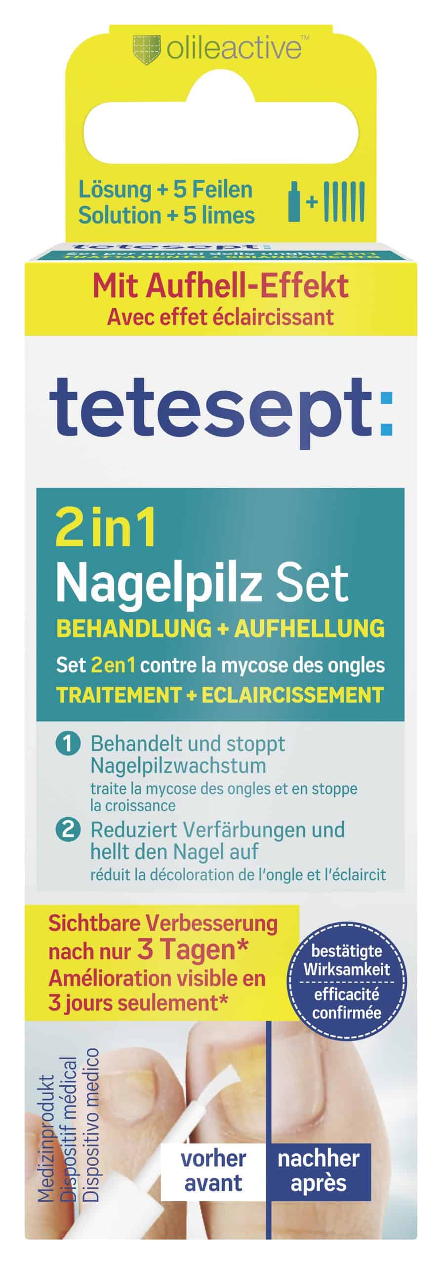 tetesept Nagelpilz Set 2in1