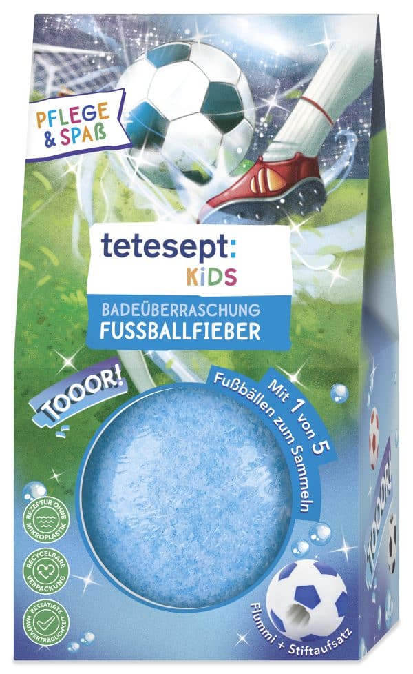 tetesept Kids Badeüberraschung Fussballfieber