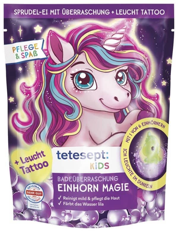 tetesept Kids Badeüberraschung Einhorn Magie