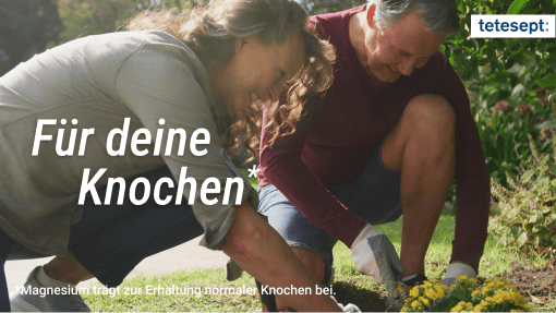 Tetesept Teaser "Für deine Knochen"