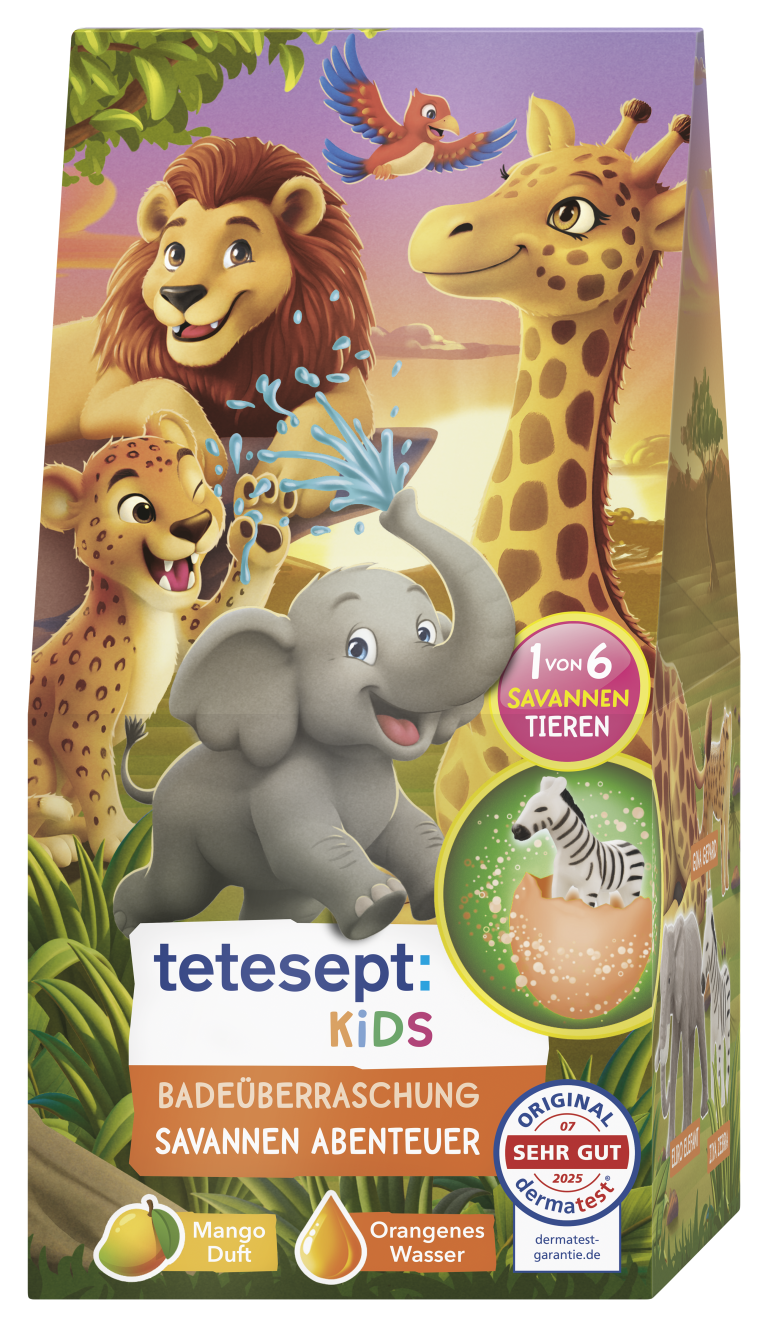 tetesept Kids Badeüberraschung Savannen Abenteuer