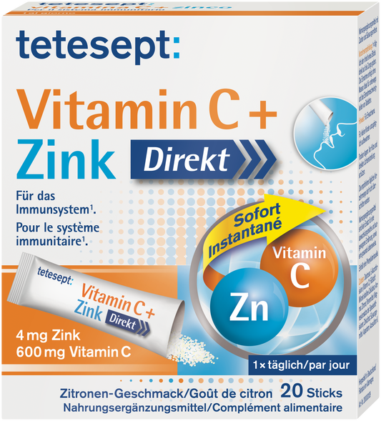 tetesept Vitamin C + Zink Sticks