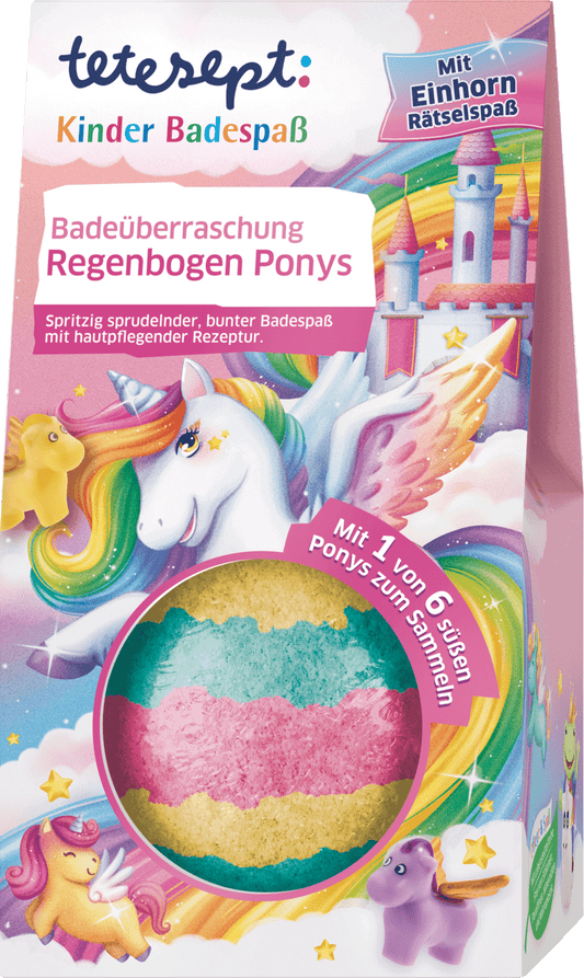 4008491264747-tetesept-Kinder-Badespass-Badeueberraschung-Regenbogen-Ponys-Badeball-FS-Front (1)