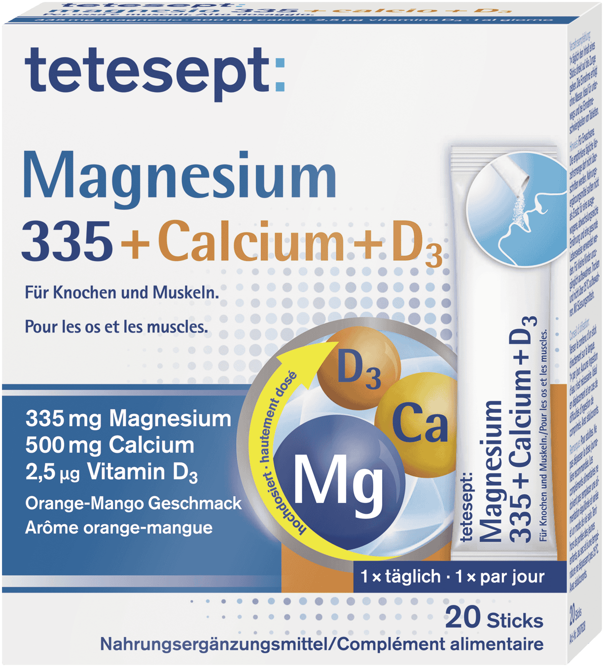 7611618076283 tetesept Magnesium 375 + Calcium + D3 Sticks FS – 300dpi RGB